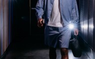九游体育实况比分-76人众将OOTD：乌布雷紫帽+皮衣套装潮男气质拉满 乔治宽T很松弛